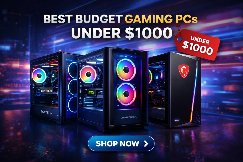 best budget gaming PCs