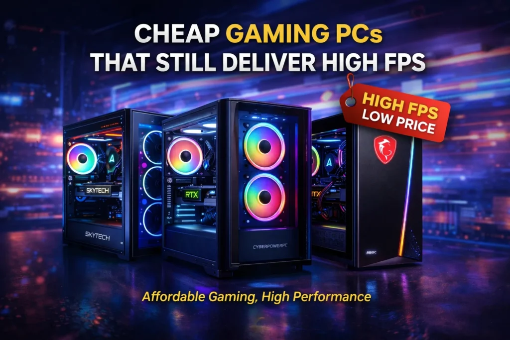 cheap gaming PCs