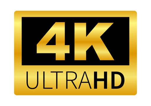 4K logo