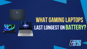gaming laptops battery life