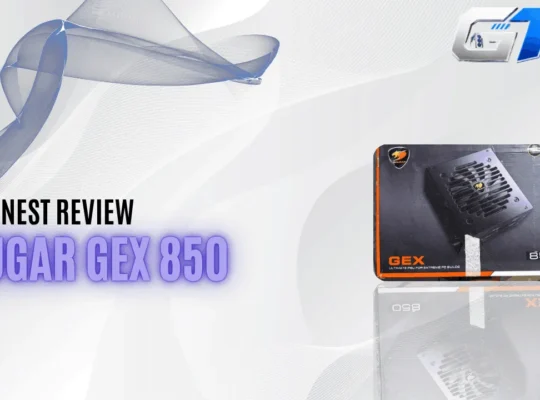 My one-year Cougar GEX 850W PSU review based on real gaming experience with an RTX 3080 PC