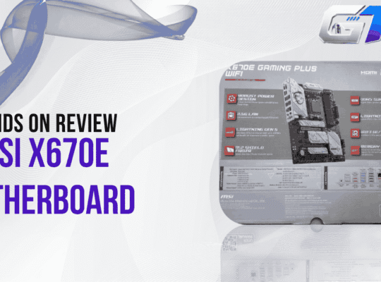 Hands-on review of the MSI X670E Gaming Plus WiFi motherboard based on my gaming experience with a Ryzen 7 9800X3D build