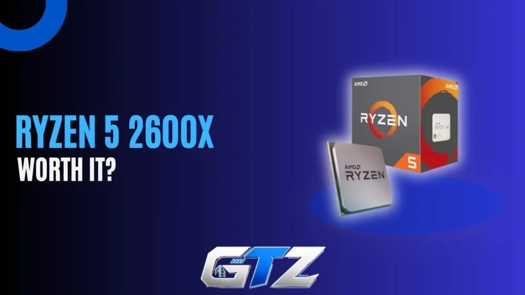 Ryzen 5 2600X processor next to its AM4 socket motherboard