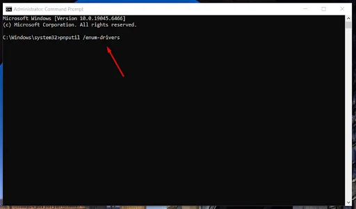 Command for uninstalling Nvidia drivers using CMD