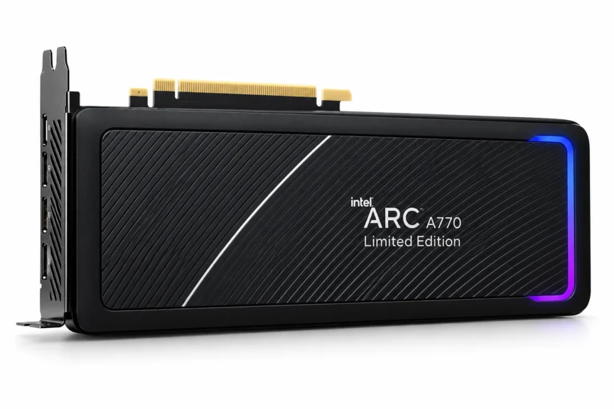 intel arc a770 gpu limited edition