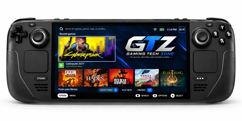 Steam Deck gandheld gaming pc